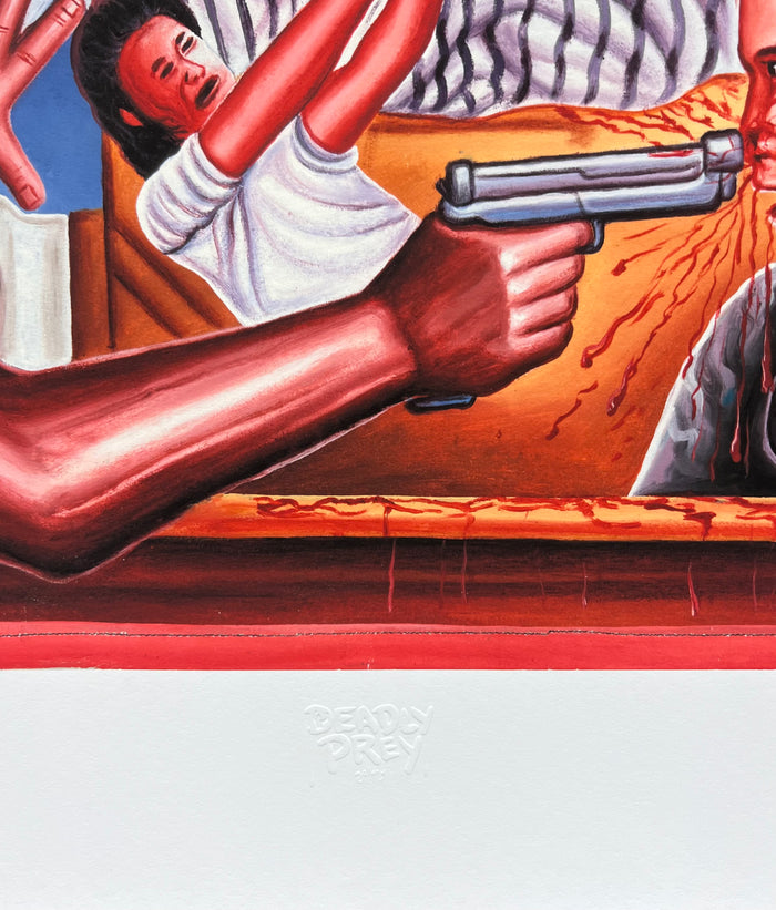Pulp Fiction - Limited Edition Archival Giclée Print from Static Medium by Salvation
