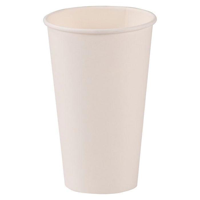 16 OZ White Paper Hot Cup 1000 Count