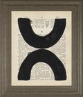 22x26 Modern Definition VII By Renee W. Stramel - Beige