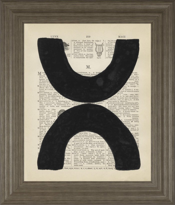 22x26 Modern Definition VII By Renee W. Stramel - Beige