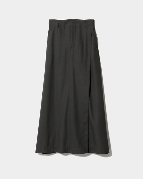 2/80 sheer pique flarelong skirtpants