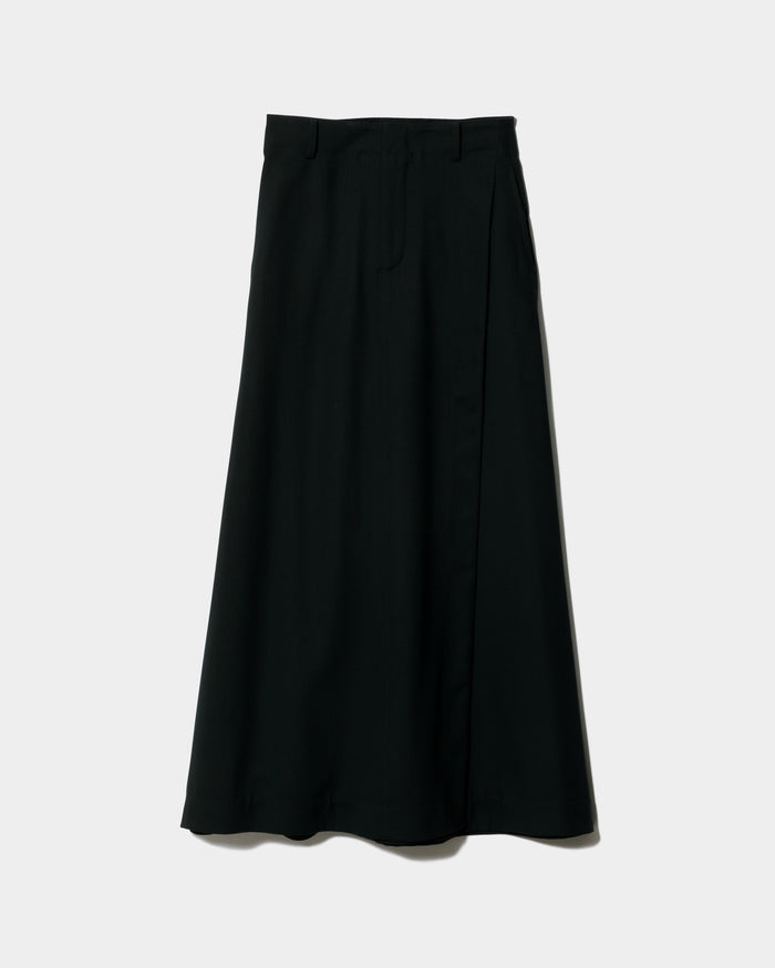 2/80 sheer pique flarelong skirtpants