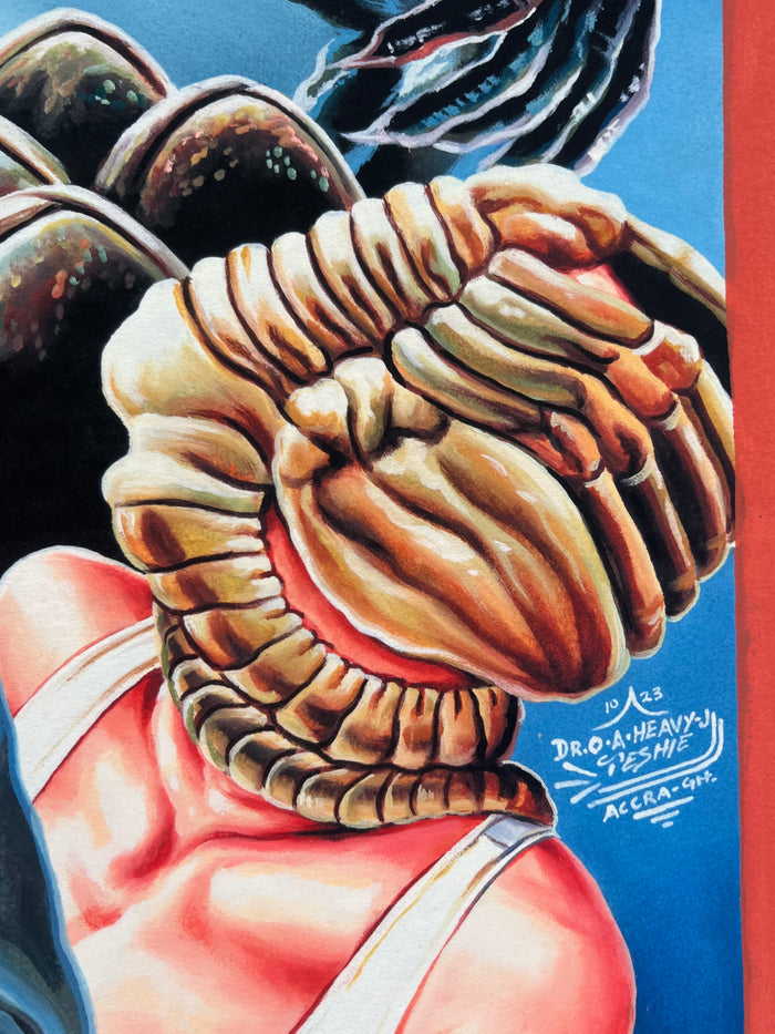 Alien - Archival Giclée Print from Static Medium by Heavy J (Artist’s Proof)
