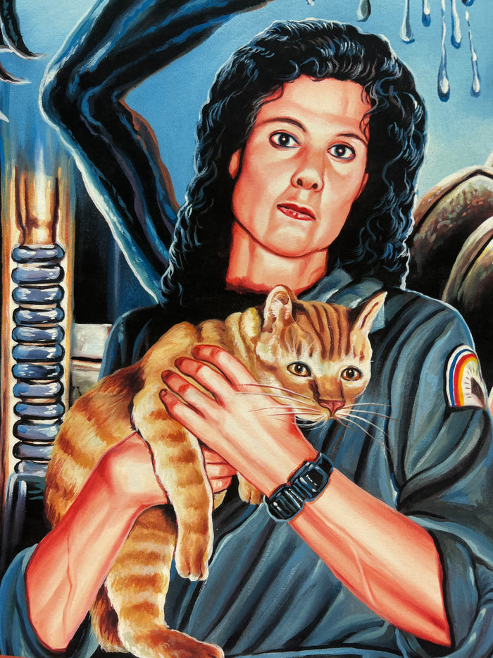 Alien - Archival Giclée Print from Static Medium by Heavy J (Artist’s Proof)