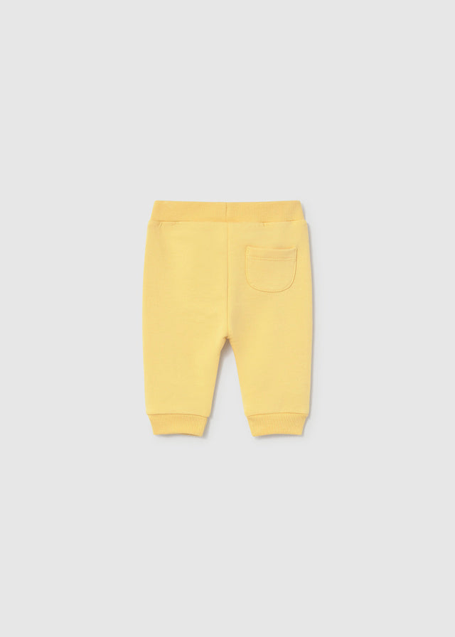 yellow baby joggers