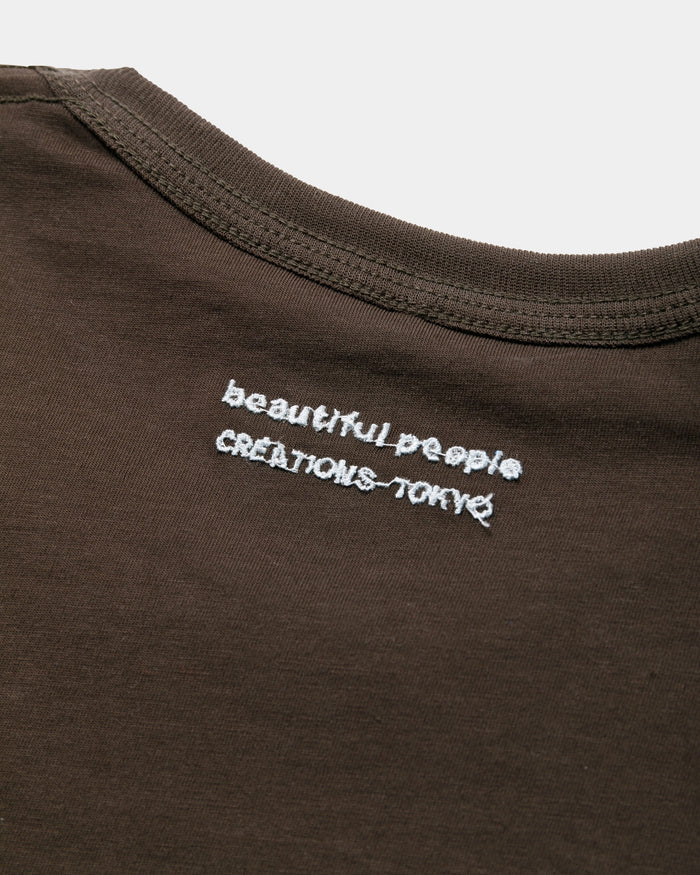40/1 ESL jersey embroidery T-shirt
