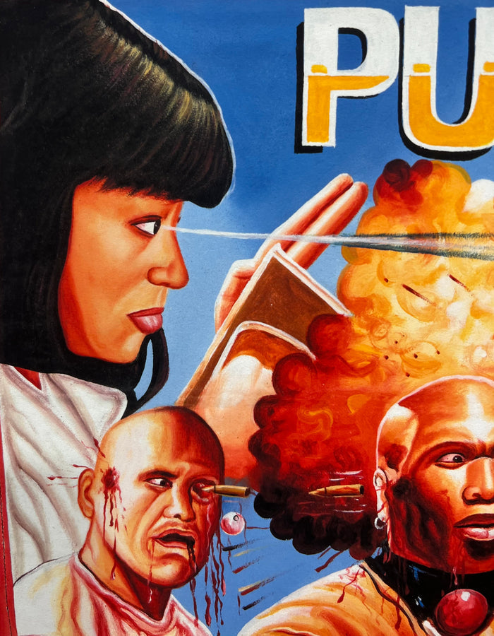 Pulp Fiction - Limited Edition Archival Giclée Print from Static Medium by Salvation
