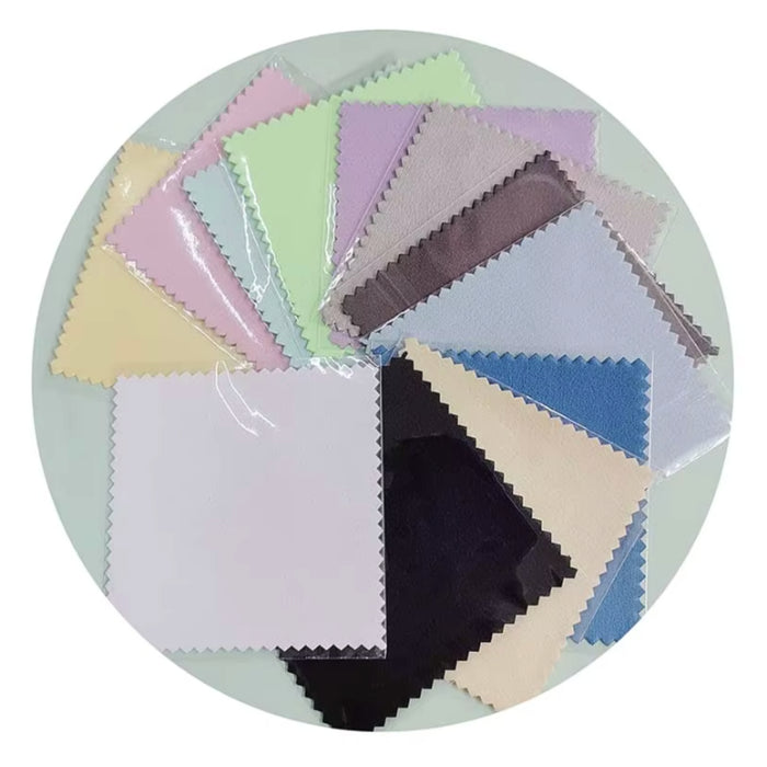 50pcs Microfibre Jewellery Polish Cloth 8x8cm