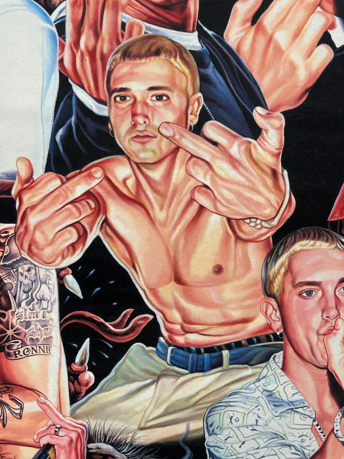 8 Mile - Limited Edition Archival Giclée Print from Static Medium by C.A. Wisely