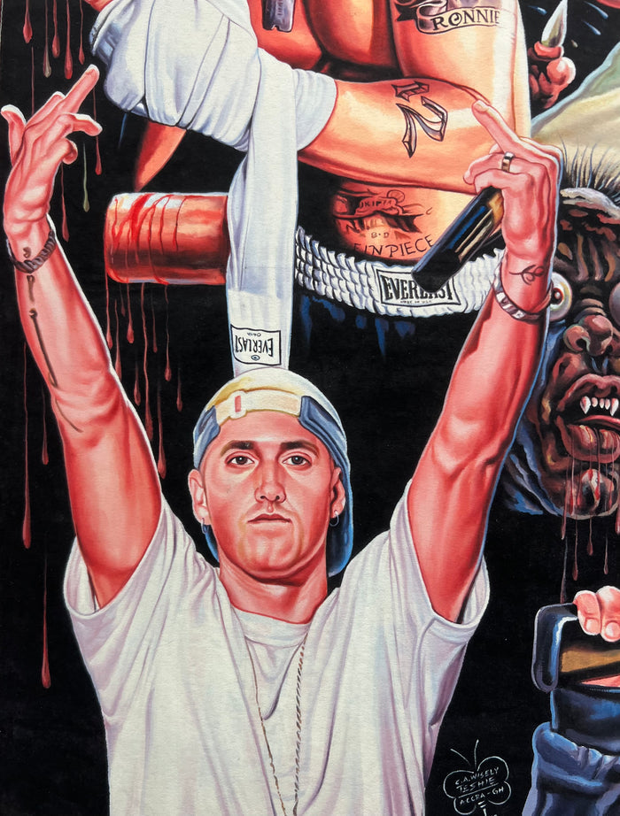 8 Mile - Limited Edition Archival Giclée Print from Static Medium by C.A. Wisely