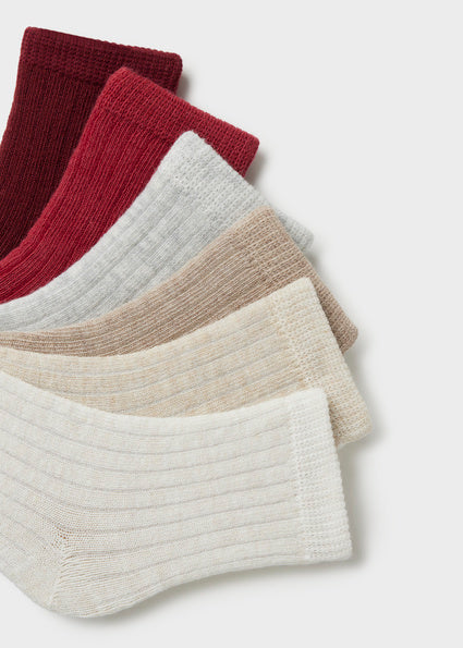 6pk Baby Socks