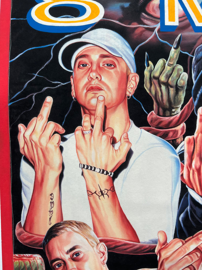 8 Mile - Limited Edition Archival Giclée Print from Static Medium by C.A. Wisely