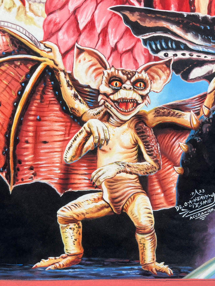 Gremlins 2 - Limited Edition Archival Giclée Print from Static Medium by Heavy J