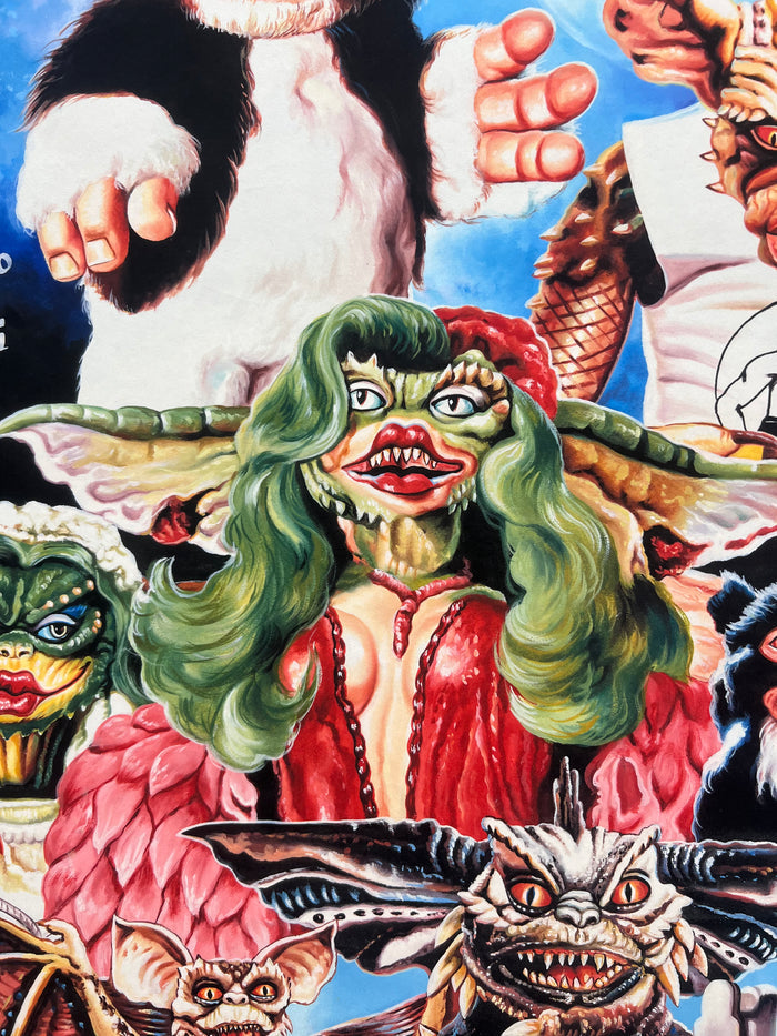 Gremlins 2 - Limited Edition Archival Giclée Print from Static Medium by Heavy J