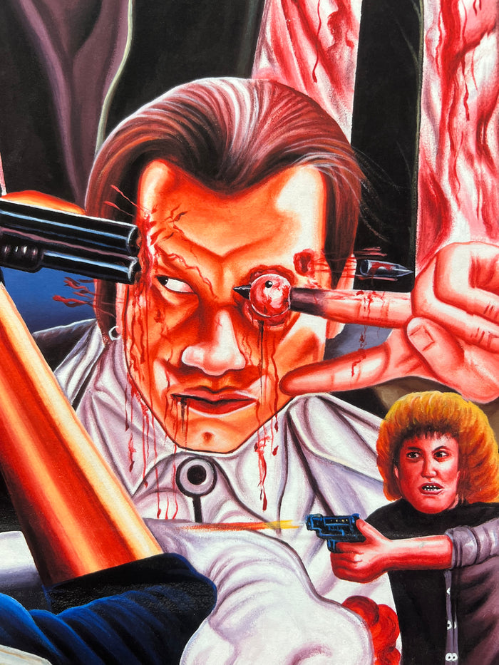 Pulp Fiction - Limited Edition Archival Giclée Print from Static Medium by Salvation