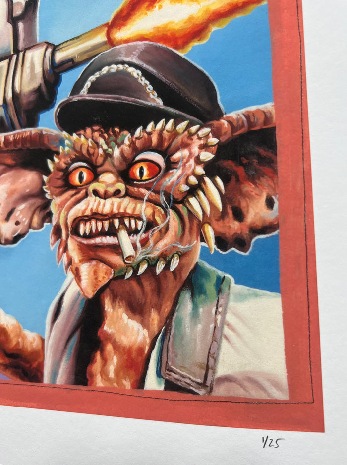 Gremlins 2 - Limited Edition Archival Giclée Print from Static Medium by Heavy J