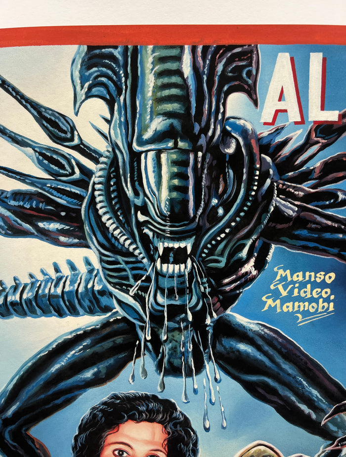 Alien - Archival Giclée Print from Static Medium by Heavy J (Artist’s Proof)