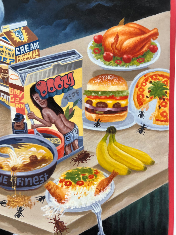 MF DOOM Mm..Food - Archival Giclée Print from Static Medium by Mr. Nana Agyq (Artist’s Proof)