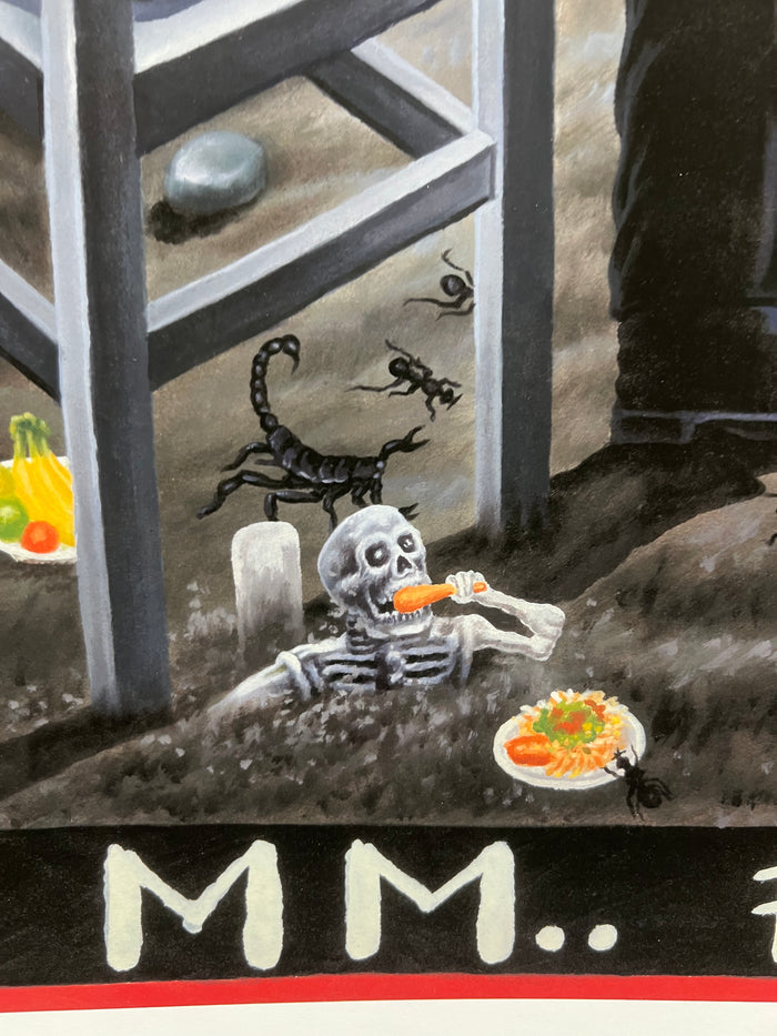 MF DOOM Mm..Food - Archival Giclée Print from Static Medium by Mr. Nana Agyq (Artist’s Proof)