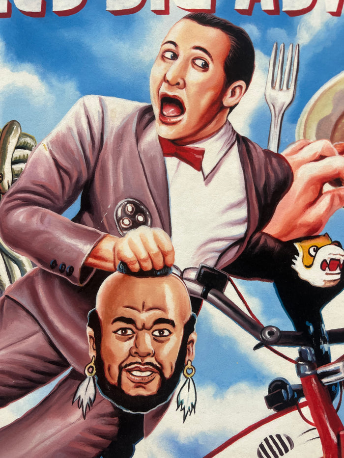 Pee-Wee’s Big Adventure - Archival Giclée Print from Static Medium by Heavy J (Artist’s Proof)