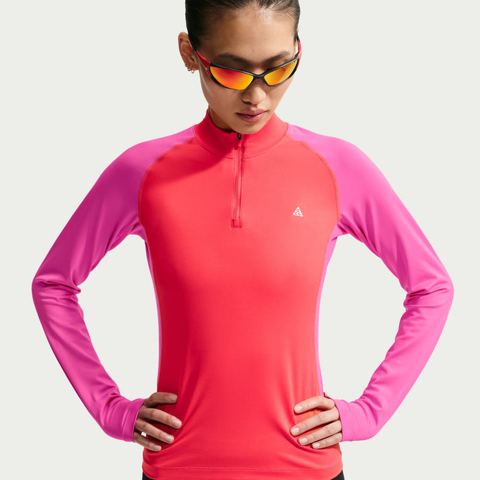 ACG "WILDSEE" WOMEN'S DRI-FIT 1/4-ZIP LONG-SLEEVE HIKING TOP