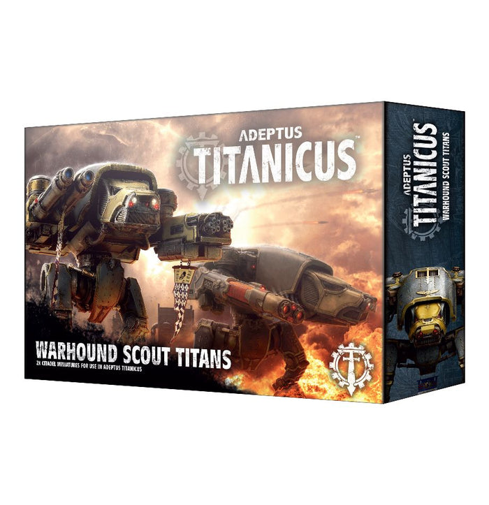 Adeptus Titanicus Warhound Scout Titan