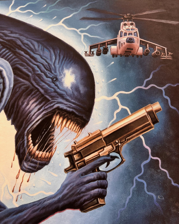 Alien - Archival Giclée Print from Static Medium by Mr. Nana Agyq (Artist’s Proof)