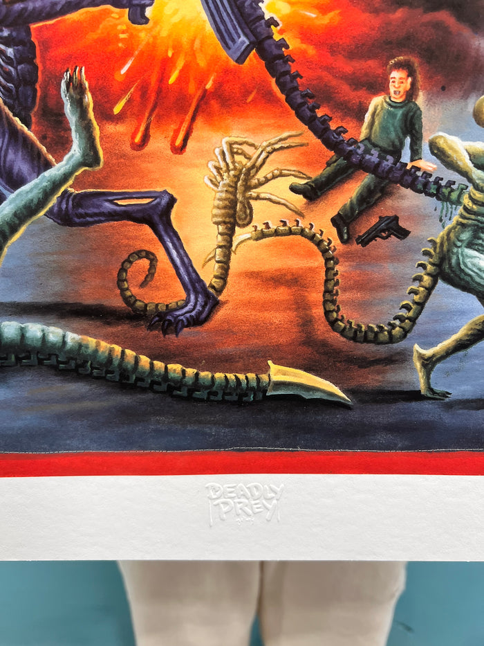 Alien - Archival Giclée Print from Static Medium by Mr. Nana Agyq (Artist’s Proof)