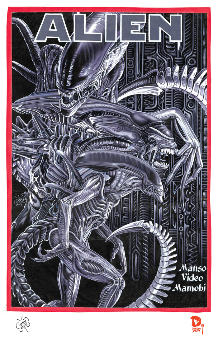 ALIEN (All Xenomorphs - High Quality Print) - C.A. Wisely