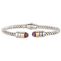 Amethyst Cable Bracelet - Final Sale