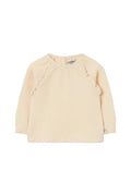ivory blouse on white background