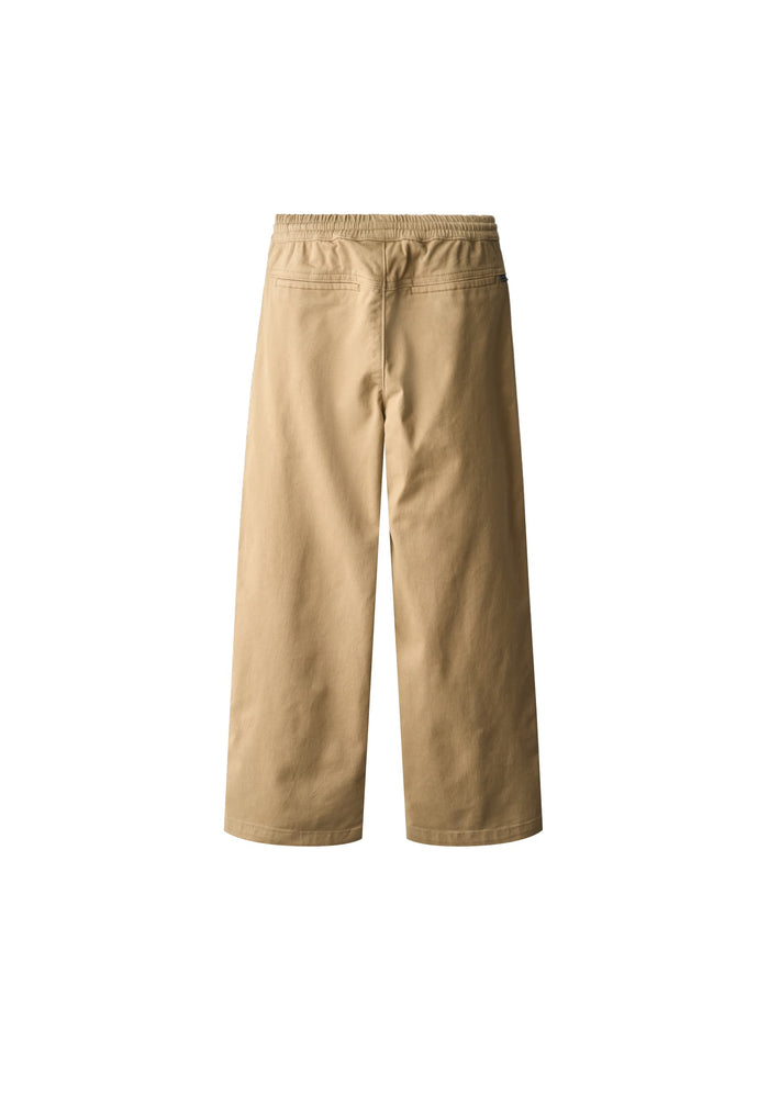 Beige pants on a white background