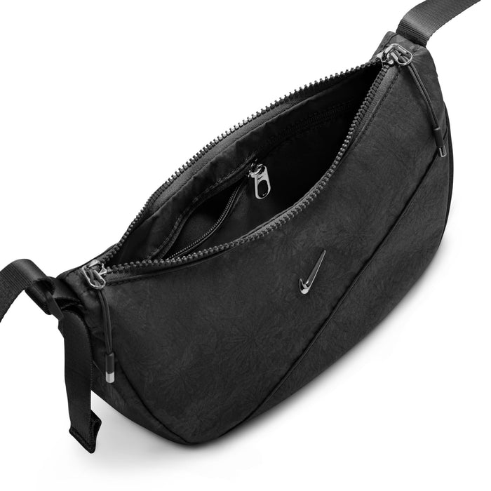 NIKE AURA FLORAL CRESCENT CROSSBODY BAG (4L)