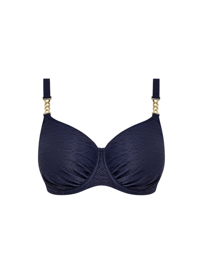 Azores Full Cup Bikini Top - Midnight