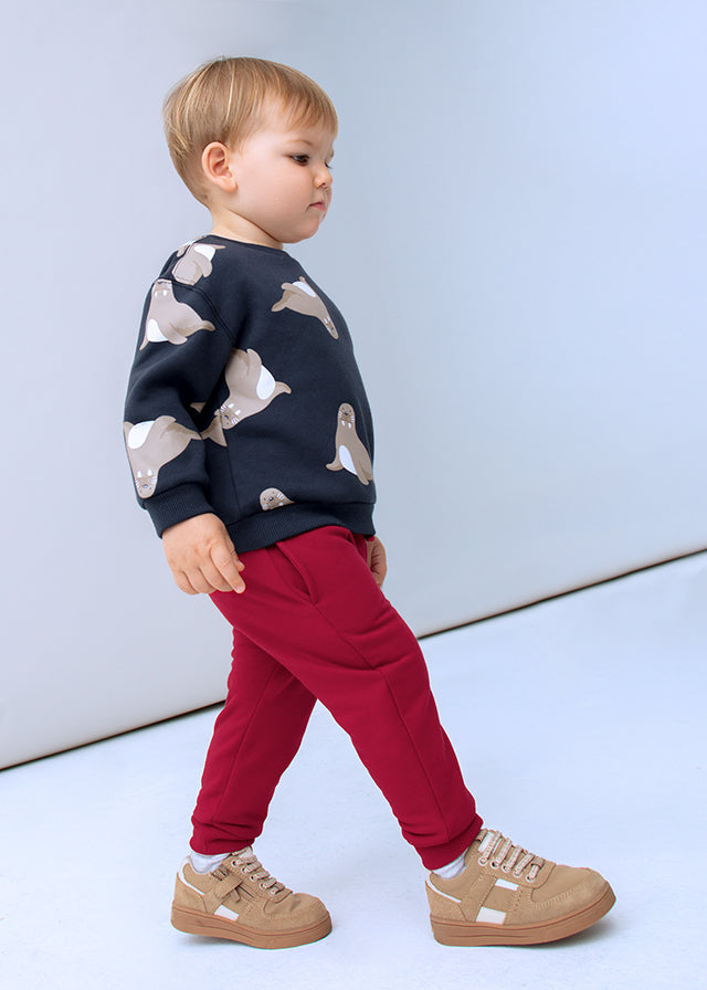 Baby Cuffed Fleece Trousers