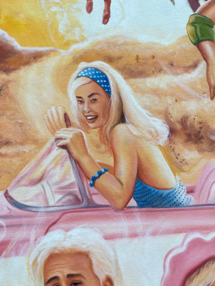 Barbie - Limited Edition Archival Giclée Print from Static Medium by Stoger