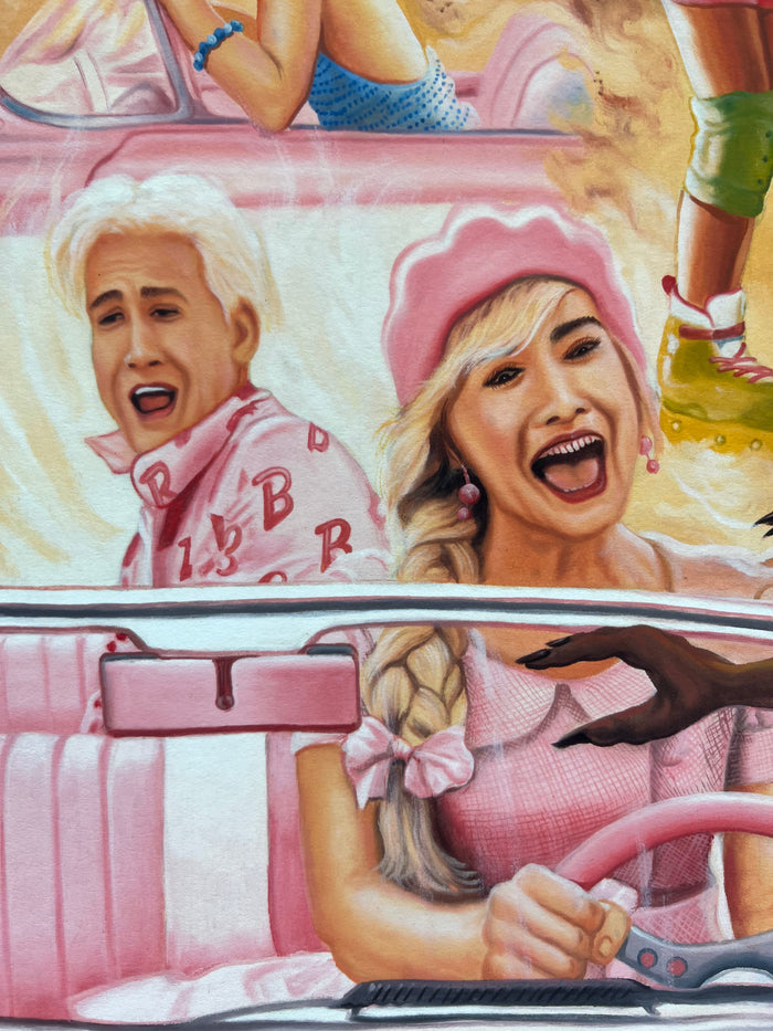 Barbie - Limited Edition Archival Giclée Print from Static Medium by Stoger