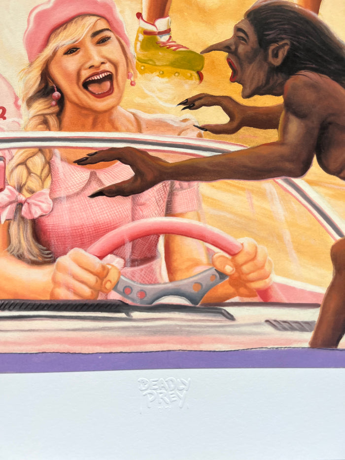 Barbie - Limited Edition Archival Giclée Print from Static Medium by Stoger