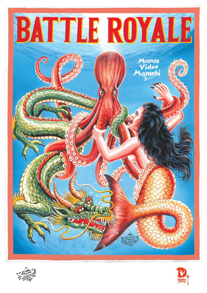 Battle Royale (High Quality Print) - Heavy J - Octopus