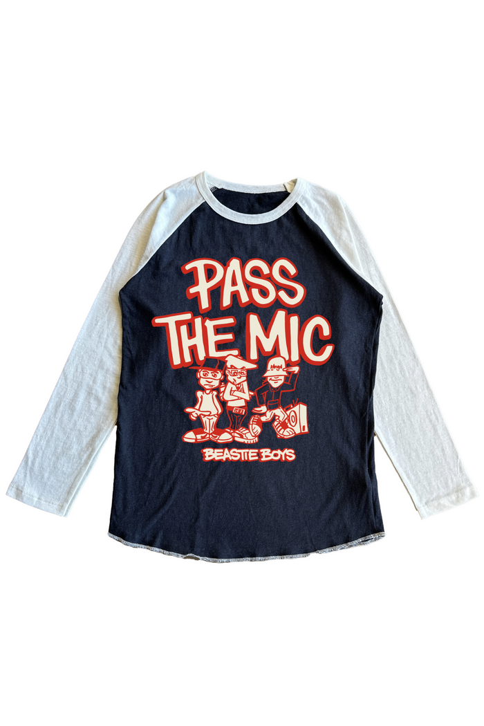 Beastie Boys Pass the Mic Raglan