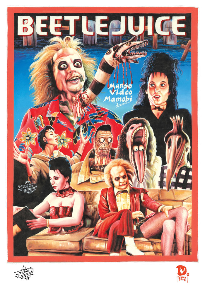 BEETLEJUICE (High Quality Print) - Heavy J