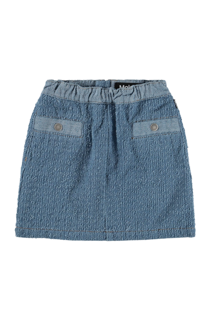 Bente Skirt - Boucle Blue