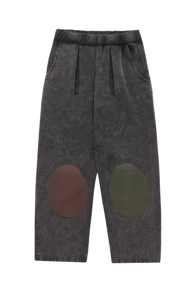 Bicolor Denim Trousers