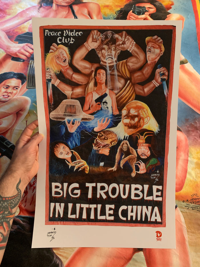BIG TROUBLE IN LITTLE CHINA (High Quality Print) - Magasco