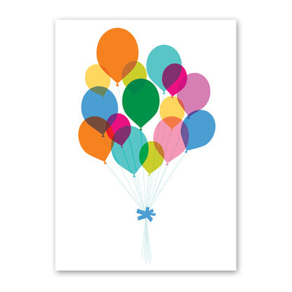 Birthday Balloons Card