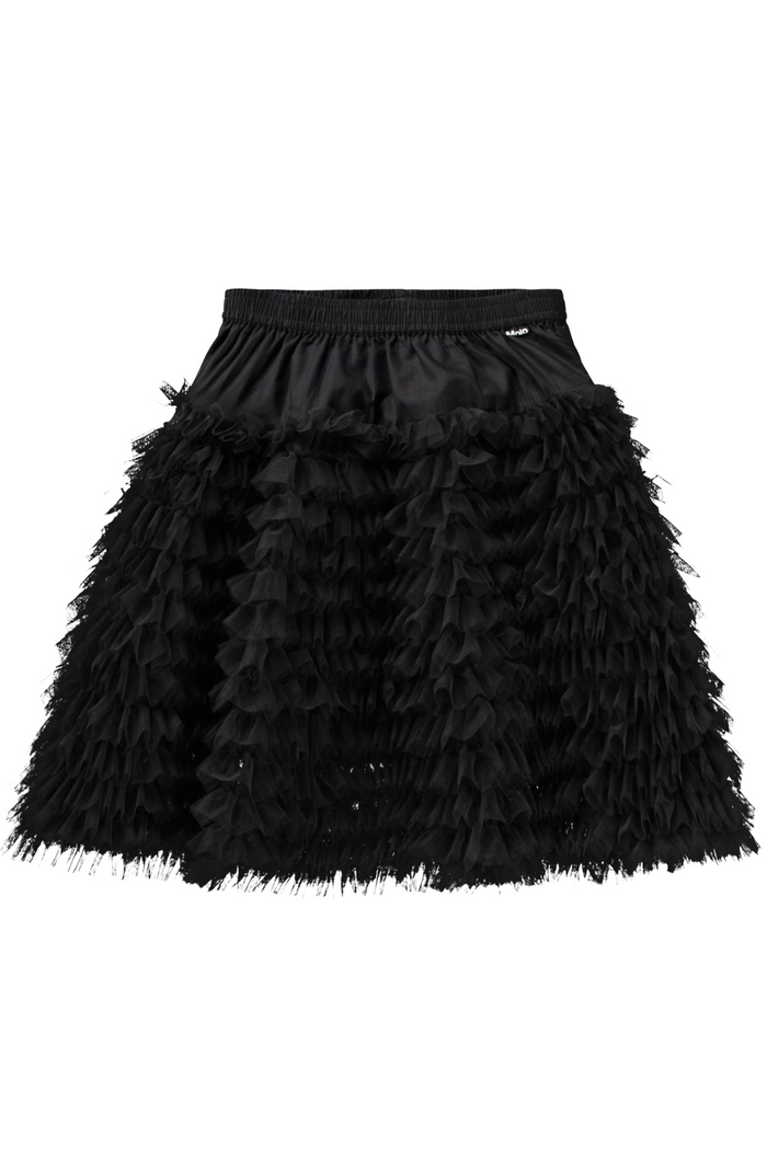 Black skirt on a white background