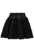 Black skirt on a white background