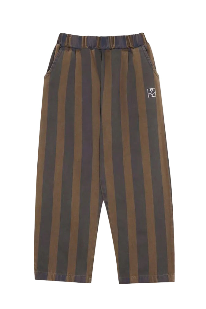 Striped trousers for kids.