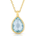 Blue Topaz Necklace