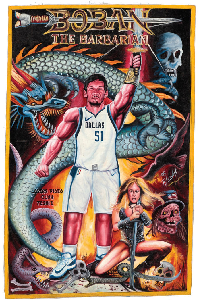 Boban the Barbarian - Limited Edition Archival Giclée Print by Farkira